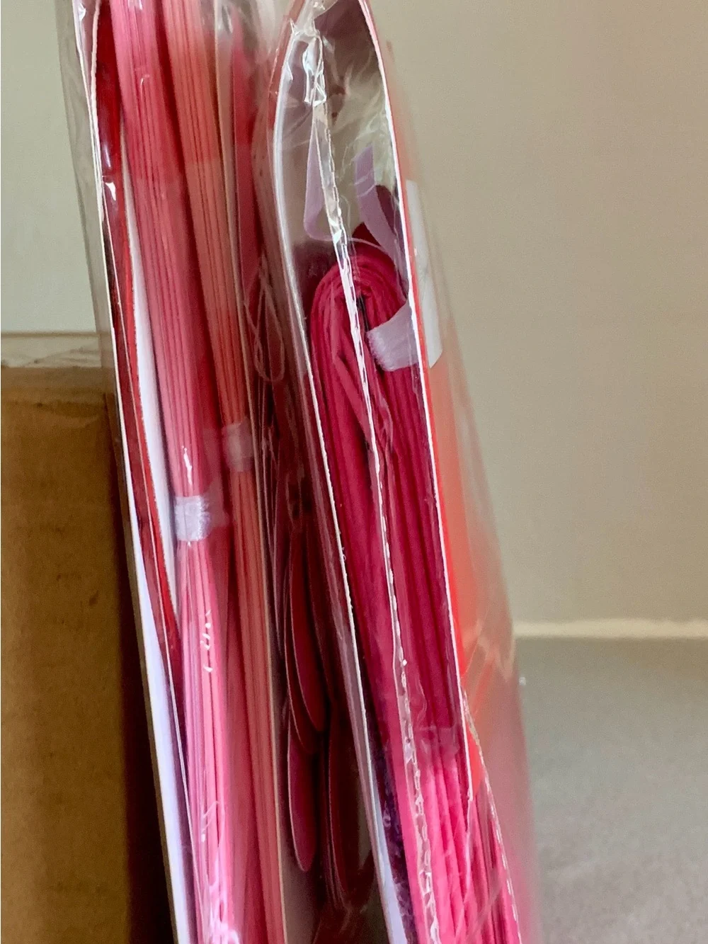 Valentine's Day Pink & Red Paper Flower and Heart Party Decorations